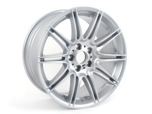 E9X 19" BMW Style 225 M Double Spoke 19x8.0/9.0 Wheel Set