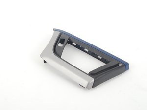 Genuine BMW Decor Trim AluMINIum, Left - Hexagon Blau