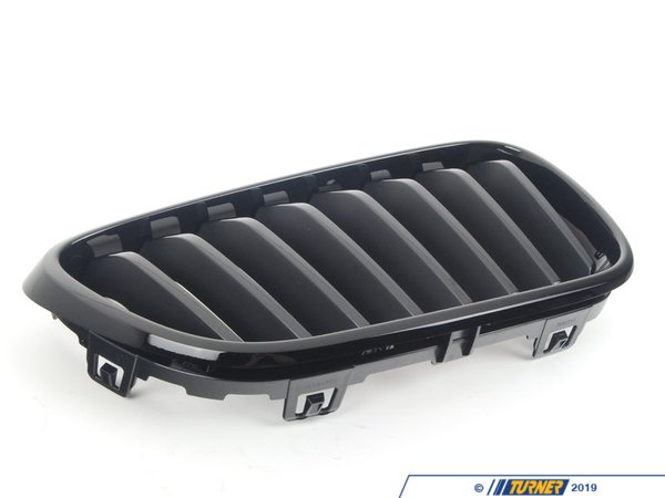 Genuine BMW M Performance BMW M Performance Right Gloss Black Grille - F22/23 (with M Sport front bumper) 51712336816