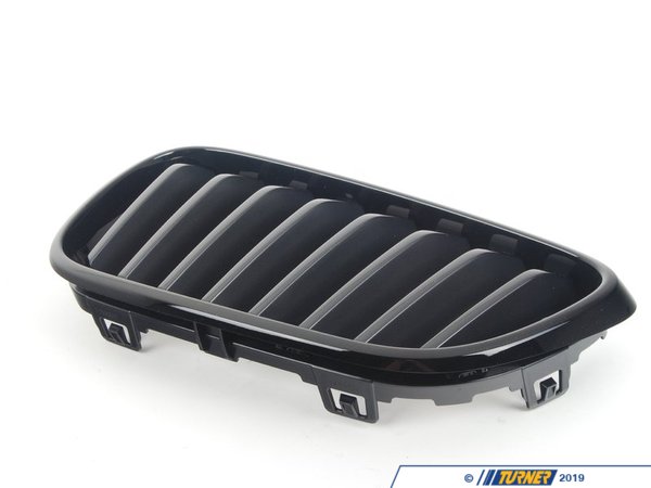 Genuine BMW M Performance BMW M Performance Left Gloss Black Grille - F22/23 (with M Sport front bumper) 51712336815