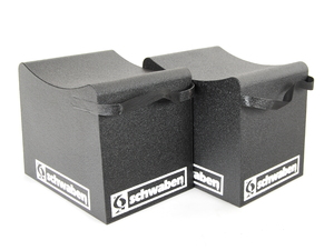 Schwaben 12" Foam Tire Cradle Blocks - Pair