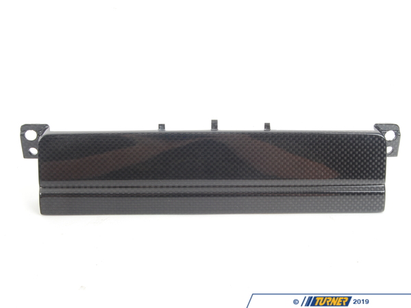 Genuine European BMW CSL Carbon Fiber Radio Block-off Face Plate - E46 - (NO LONGER AVAILABLE) 65107896770