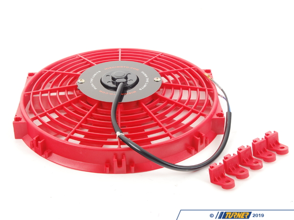 Mishimoto Universal 12" Electric Fan - Red MMFAN12RD