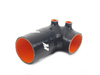 Mishimoto 3.5" Silicone Intake Boot - black/Red - E36/Z3 OSEE3692IB35BK View 1