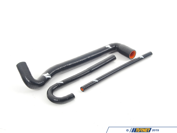 Mishimoto Silicone Hose Kit - Black MMHOSEE3088BK