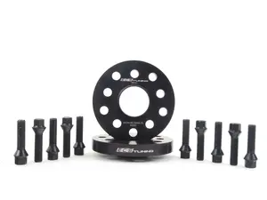 ECS Wheel Spacer & Bolt Kit - 20mm With Black Conical Seat Bolts