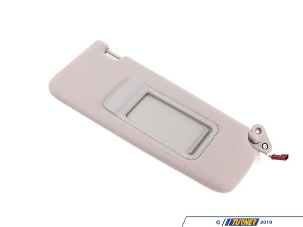 Genuine European BMW European Sun Visor - Gray 51166957338