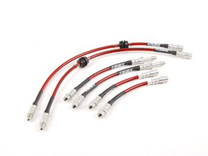 ECS Tuning Exact-Fit Stainless Steel Brake Lines (Full Kit) - E82 1 M Coupe, E9X M3