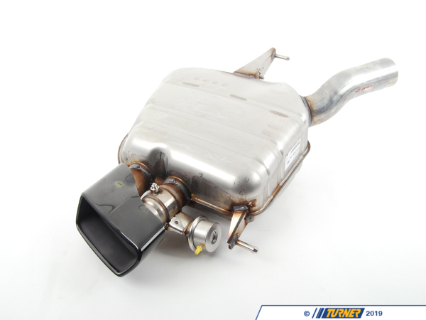 18307629137 - Genuine BMW Rear Muffler, Left, With Exh