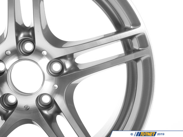 Genuine BMW M Performance Genuine BMW Wheels Gloss-turned Light Alloy Rim 36116791998 36116791998