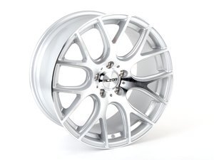 Alzor Style 040 Square Wheel Set - Silver - 18x9" ET38