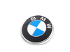 Genuine BMW E93 Convertible Rear Trunk Emblem With Grommets (BMW Roundel) 51147146052KT View 4