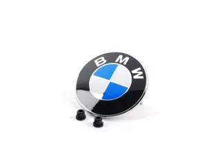Genuine BMW Emblem/Roundel  With Grommets - Z4 3.0Si, Z4 M Roadster, Z4 3.0i, Z4 2.5i