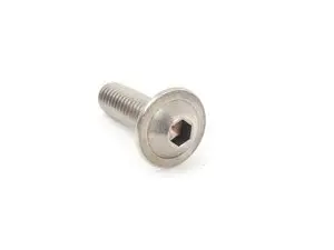 18-8 Stainless Steel Flanged Button-Head Socket Cap Screw, M8 Size, 25 Mm Long, 1.25 Mm Pitch - Each