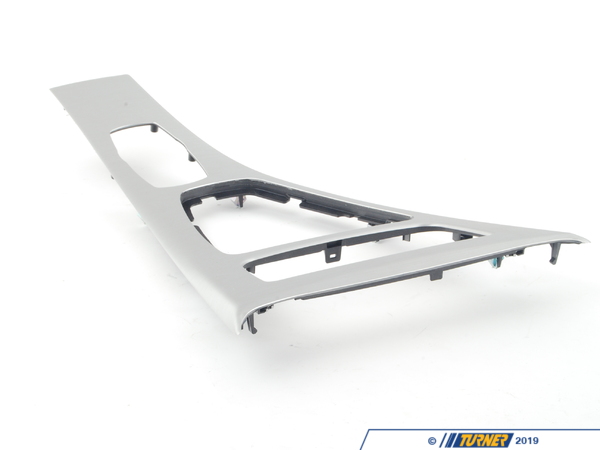 Genuine BMW Genuine BMW Polished Aluminum Center Console Trim 51169145143