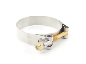 Stainless Smooth T-Bolt Clamp - Priced Each