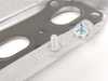 Elring Exhaust Manifold Gasket W/ Heat Shield 11627626106 View 2