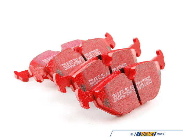 EBC Front And Rear Brake Pad Kit - EBC RedStuff DP3689CKT