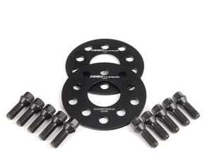 ECS Wheel Spacer & Bolt Kit - 5mm With Black Conical Seat Bolts