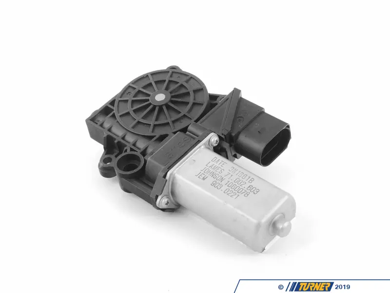 67626927025 - Genuine BMW Rear Window Lift Motor - Left - E90 E91