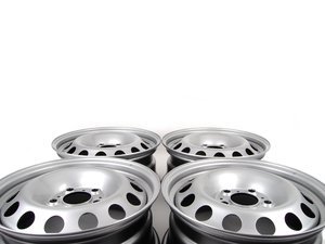 Steel Wheel Silver - Set Of Four