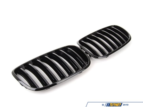 ECS Gloss Black Center Grills - E70 X5 - E71 X6 BM01-7001-BK