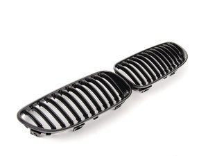 Gloss Black Center Grills - E92 E93 03/2010+ (except M3)