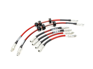 ECS Tuning Exact-Fit Stainless Steel Brake Lines (Full Kit) - E32, E34, E28 Non-M