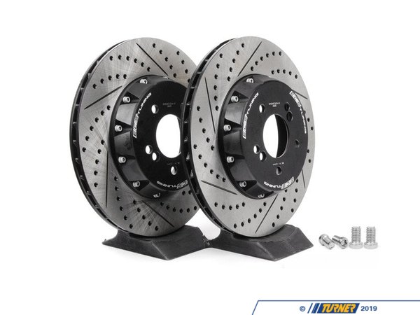 ECS ECS 2-Piece Rear Brake Rotors - Pair (350x24) - E82 1M, E9X M3  001004ECS02AKT