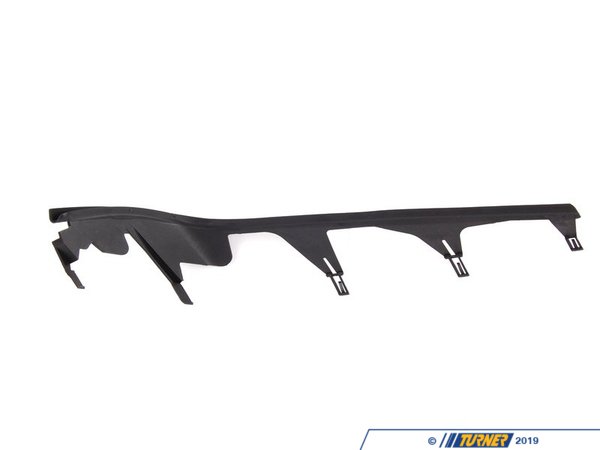 Genuine BMW Headlight Upper Trim Strip - Left - E46 Sedan 1999-2001 63128384487