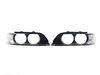 Bremmen Parts Headlight Lens Cover Set - Clear Corners - Halogen 63128375301KT1