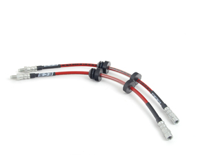 Exact-Fit Stainless Steel Brake Line - Front - E28 / E3X