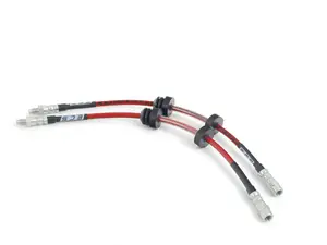 Exact-Fit Stainless Steel Brake Line - Front - E28 / E3X