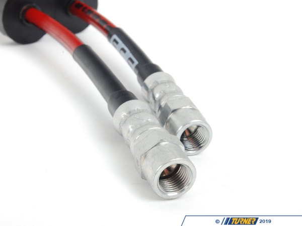 ECS Exact-Fit Stainless Steel Brake Line - Front - E28 / E3X 002570ECS01
