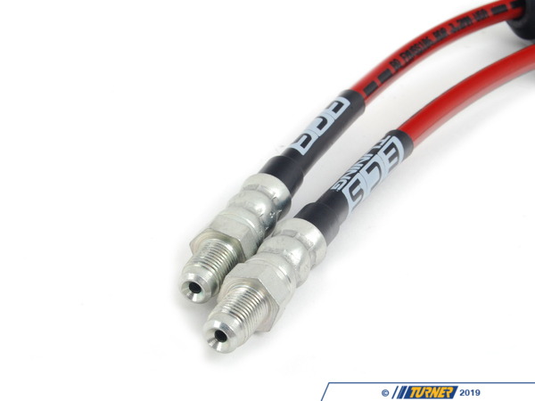 ECS Exact-Fit Stainless Steel Brake Line - Front - E28 / E3X 002570ECS01