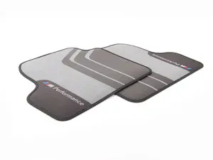 Genuine BMW M Performance BMW Performance Floor Mats - Rear - F32 F82