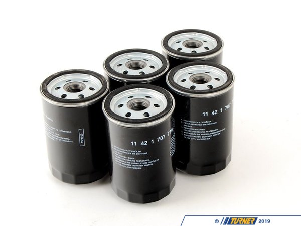 Genuine BMW Oil Filter, Pack Of 5 - Stock Up And SAVE! 11421707779KT