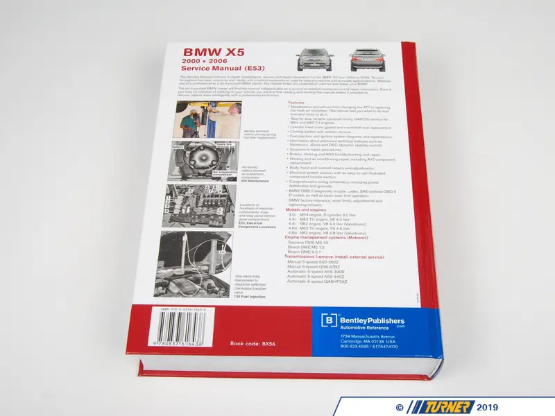 BX56 - Bentley Service & Repair Manual - E53 X5 BMW (2000-2006