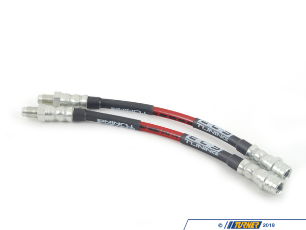 ECS ECS Tuning Exact-Fit Stainless Steel Brake Lines (Rear) - E85/86 Z4 BMW 002562ECS01