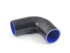 Forge Universal Silicone 90 Elbow - 60mm - 2 3/8' ID Black A90-60B View 1