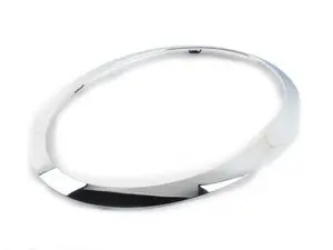 Genuine MINI Headlight Trim Ring Chrome - Passenger ( Right )