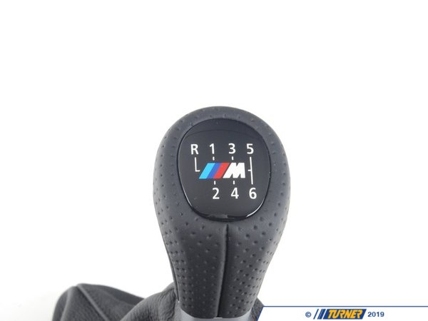 Genuine BMW Genuine BMW Leather Shift knob with boot - 6-speed 25118037308