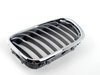 Genuine BMW Kidney Grill - Chrome Trim w Titanium Slats - Left - E53 X5 2000-2003 51138250051 View 1