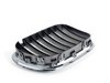Genuine BMW Kidney Grill - Chrome Trim w Titanium Slats - Left - E53 X5 2000-2003 51138250051 View 2