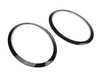 Genuine MINI MINI F56 Headlight Trim Rings Jet Black - Pair 51137449209KT View 1