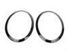 Genuine MINI MINI F56 Headlight Trim Rings Jet Black - Pair 51137449209KT View 2