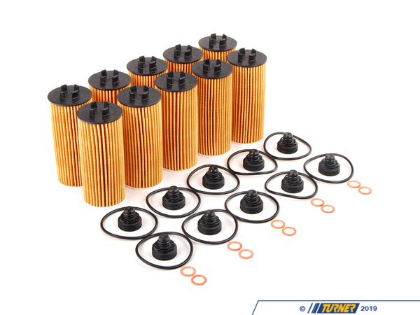 Genuine MINI Oil Filter Kit With O-Ring - 10 Pack 11428570590KT4