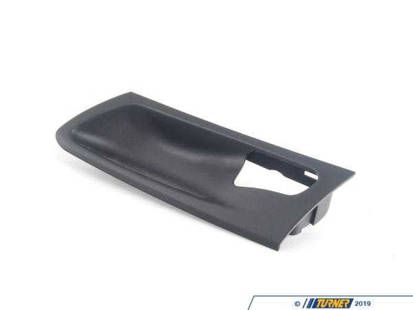 Genuine BMW Genuine BMW Trim Cover, Door Handle, Fro - 51417210853 - Schwarz 51417210853