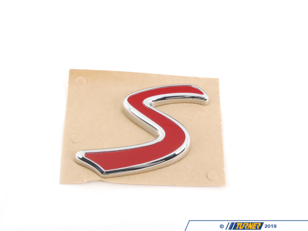 Genuine MINI Genuine MINI Emblem Cooper S - 51137414340 51137414340