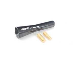 68mm Sharan Style Billet Aluminum Black Antenna 